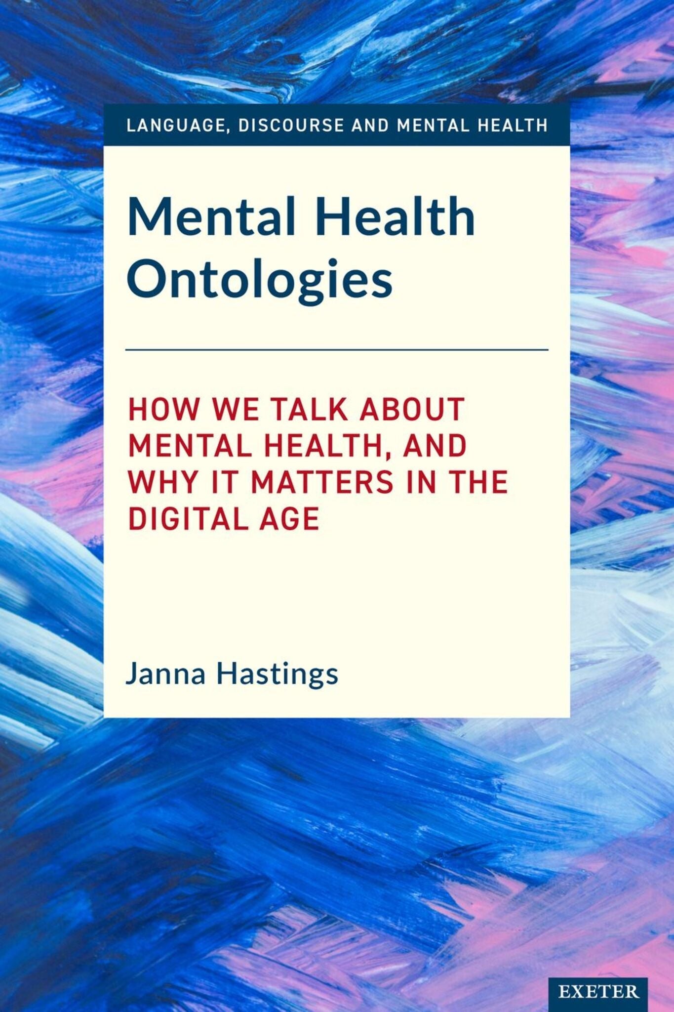 Cover image for Mental Health Ontologies ISBN 9781905816514